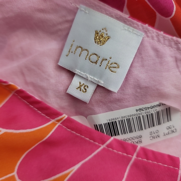 J.Marie Leilani One Shoulder Short Puffed Sleeve Tiered Midi DressFrom J.Marie, - Picture 4 of 13